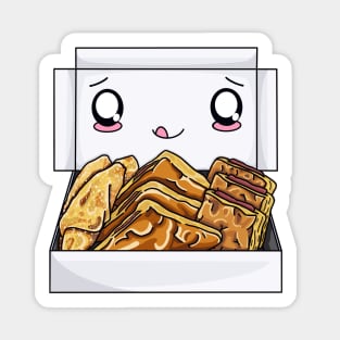 Kawaii Boxito De Pastelitos Sticker